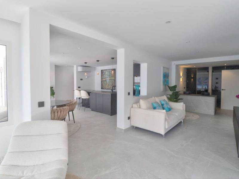 Front Line Residence Directly Above the Sea in Cala Llamp , 