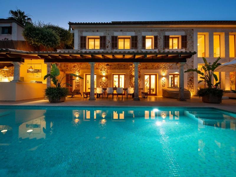 Masterpiece Villa with Panoramic Golf and Sea Views - North Mallorca , Illes Balears , Pollensa 