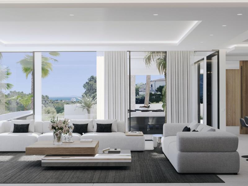 Contemporary Villa above the Sea in Cala Vinyes Mallorca , Cala Vinyas , Illes Balears 