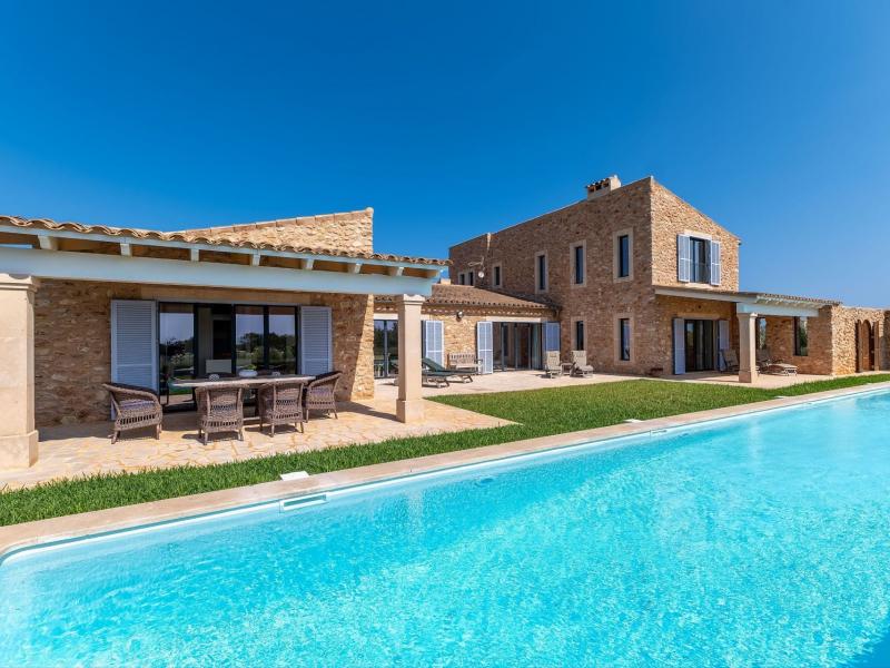 Modern Country Villa with Panoramic Sea and Mountain Views for Sale near Ses Salines , Illes Balears , Santanyí 