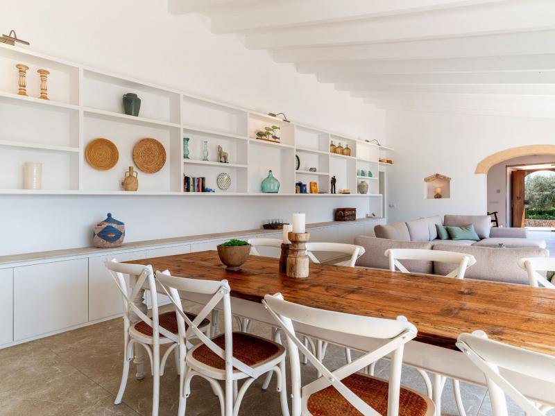 Modern Country Villa with Panoramic Sea and Mountain Views for Sale near Ses Salines , Illes Balears , Santanyí 