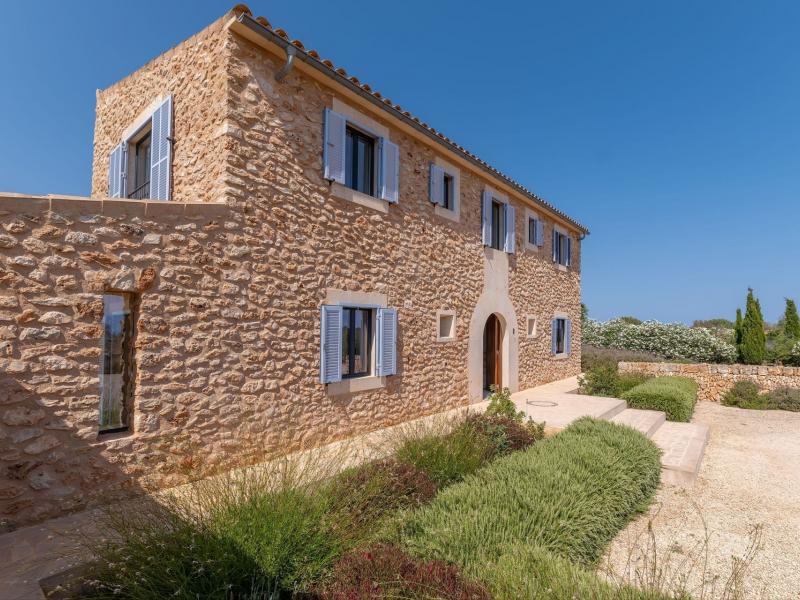 Modern Country Villa with Panoramic Sea and Mountain Views for Sale near Ses Salines , Illes Balears , Santanyí 
