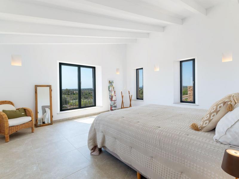 Modern Country Villa with Panoramic Sea and Mountain Views for Sale near Ses Salines , Illes Balears , Santanyí 