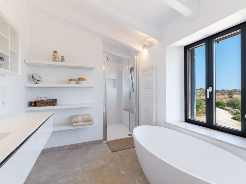 Modern Country Villa with Panoramic Sea and Mountain Views for Sale near Ses Salines , Illes Balears , Santanyí 
