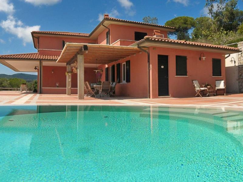 Elegant Sea View Villa with Pool , Tuscany 