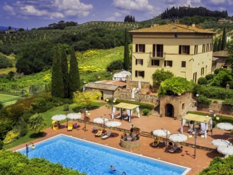 Historic Del Santo Mansion Resort for Sale in Chianti Classico, Tuscany , Tuscany 