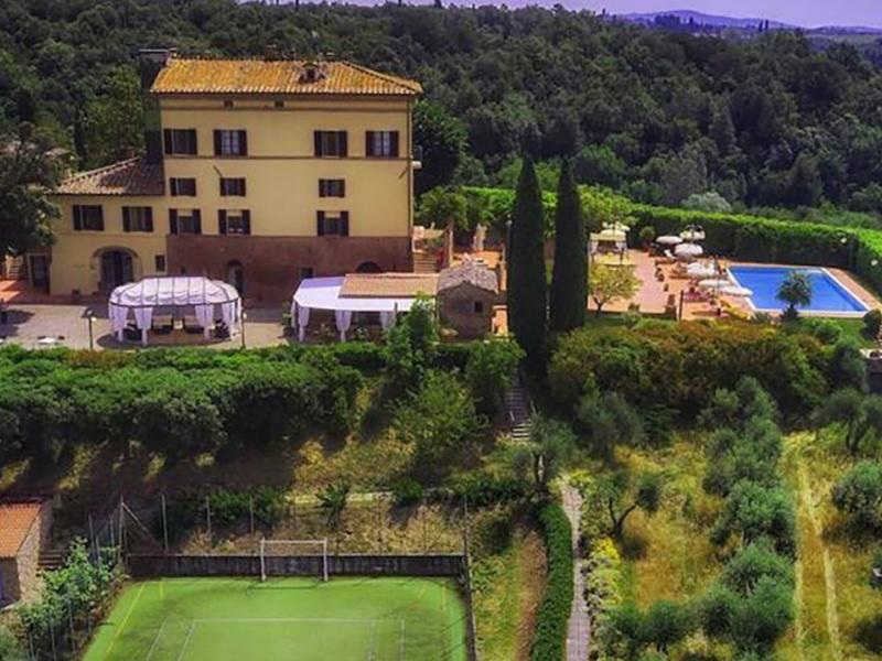 Historic Del Santo Mansion Resort for Sale in Chianti Classico, Tuscany , Tuscany 
