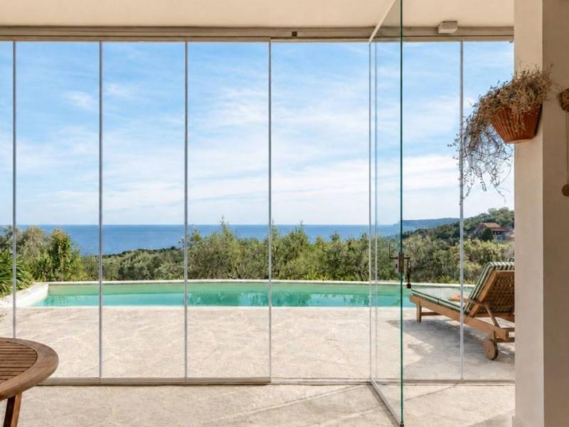 Luxury Sea View Villa with Infinity Pool for Sale in Varazze, Liguria , 