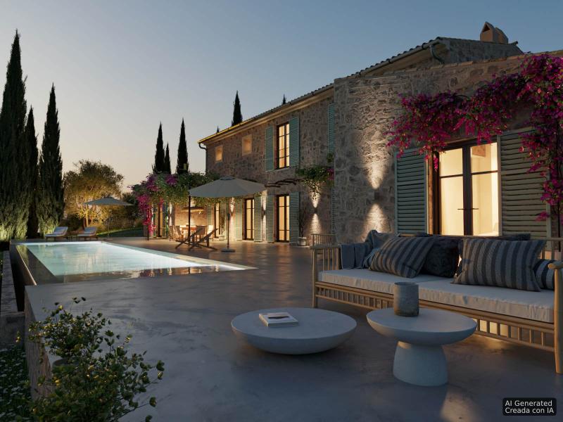New-Build Finca with Vineyard & Guest House , Central 