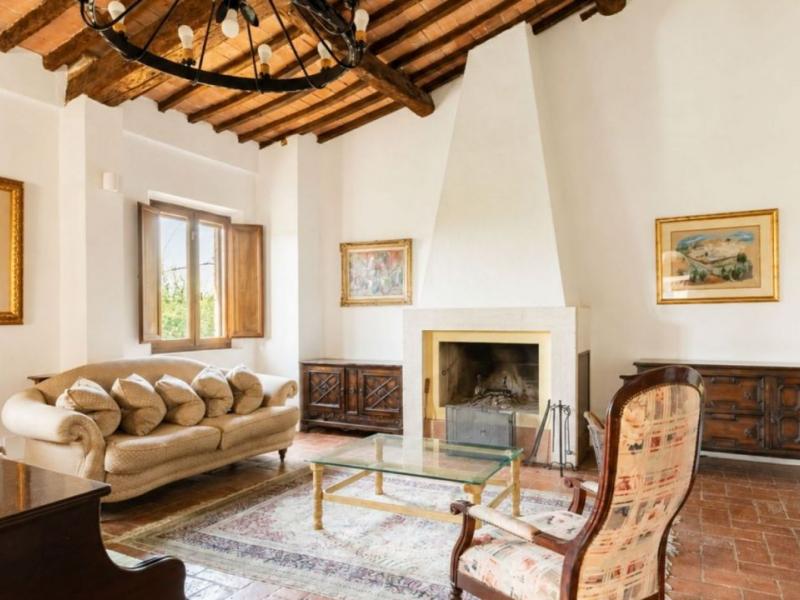 1750s Tuscan Villa with Heated Pool and Truffle Reserve – Siena, Tuscany , Tuscany 