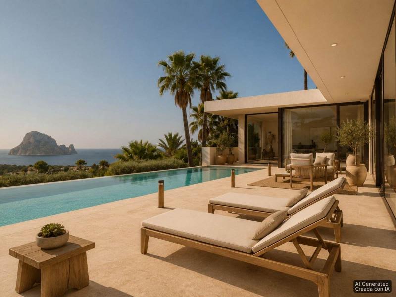 Modern Luxury Villa for Sale in Cala Carbo , Sant Josep de sa Talaia 