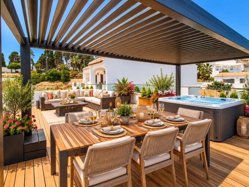 Unique Renovated 3 Bedroom House with Amazing Sea Views in Historical Albufeira , Albufeira 