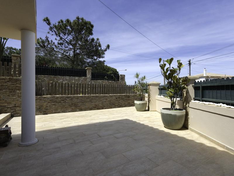 Algarve Villa for Sale in Galé – Coastal Living Near Albufeira | Luxury real estate listing with lower terrace