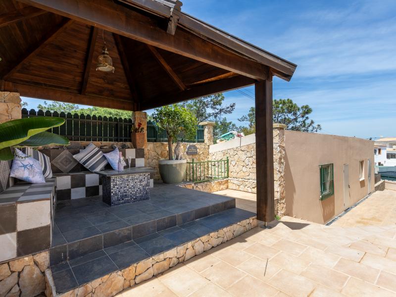 Algarve Villa for Sale in Galé – Coastal Living Near Albufeira | Luxury front terrace of real estate property