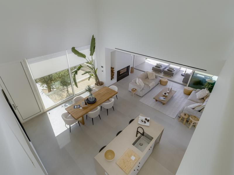 Newly Built Contemporary 3 Bedroom Villa with Sea Views for Sale , Santa Barbara De Nexe 