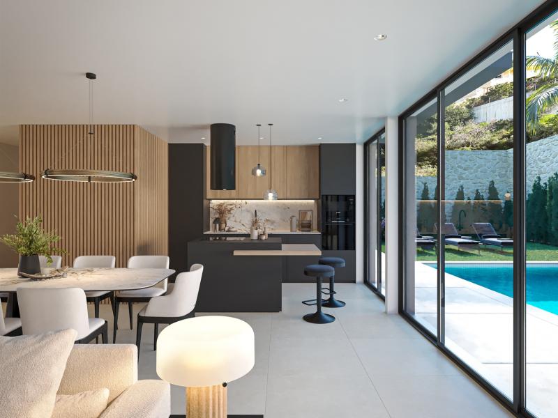 Newly Built 4-Bedroom Villa with Roof Terrace and Marina Views , Albufeira , Algarve 