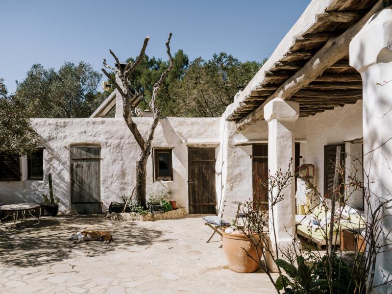 Secluded Ibizan historical farmhouse , Ibiza , North East 