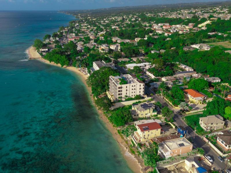 Portico 2 - Beachfront , Beach Front , Prospect , St James , West Coast 