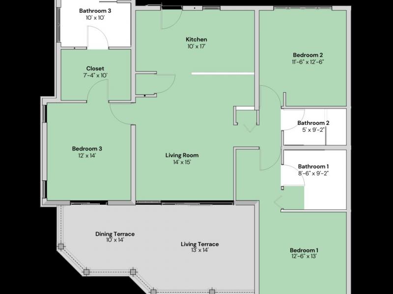 Rockley Residences 3 Bed , Christ Church , South Coast 