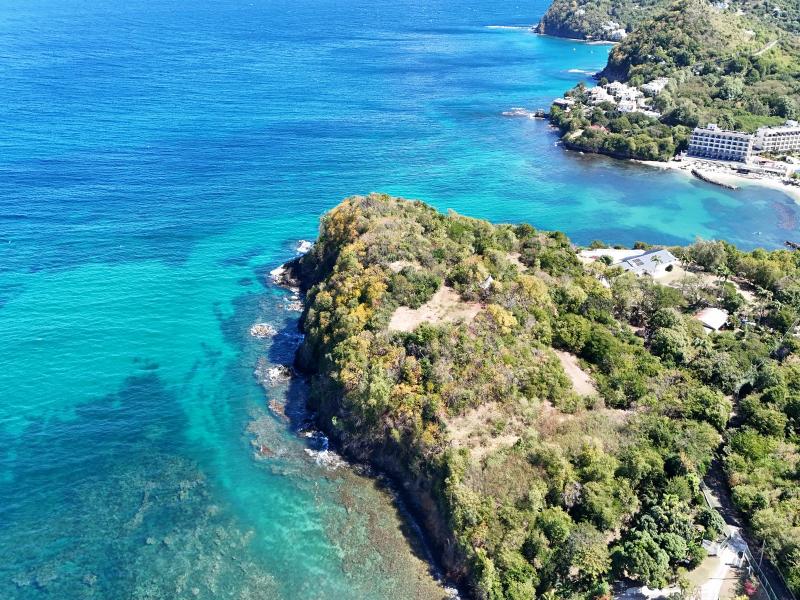 Cliffs at Cap Waterfront Land , Cap Estate , Gros lset 