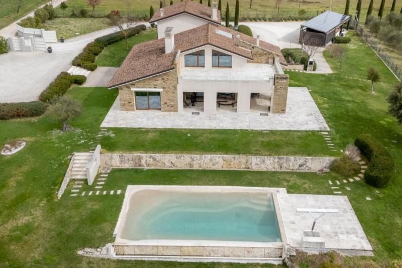 Luxury Eco Villa with Infinity Bio Pool and Olive Grove