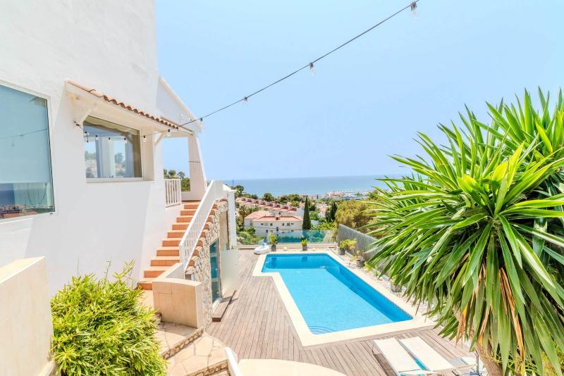 Modern Villa with Panoramic Sea Views in Levantina, Sitges