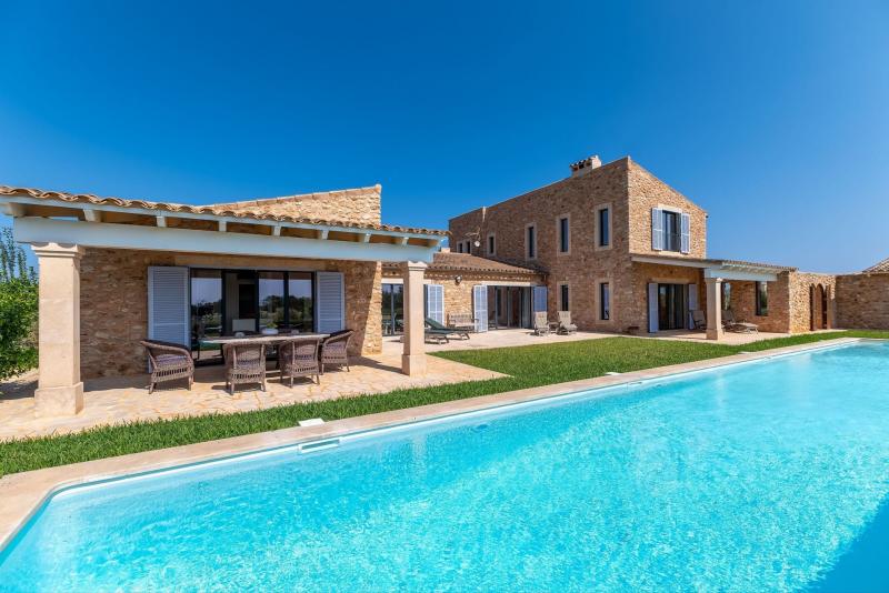 Modern Country Villa with Panoramic Sea and Mountain Views for Sale near Ses Salines