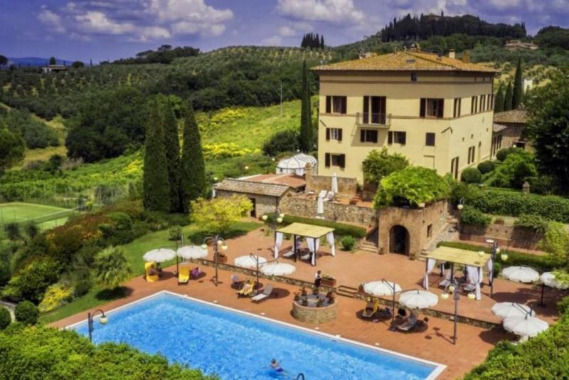 Historic Del Santo Mansion Resort for Sale in Chianti Classico, Tuscany