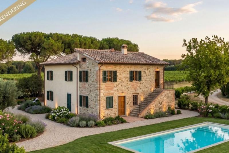 Country House/Farmhouse for sale for sale in Arezzo - Cortona