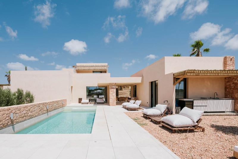 New Build Luxury Villa for Sale in Formentera with Pool, Wellness Spa & Vineyard