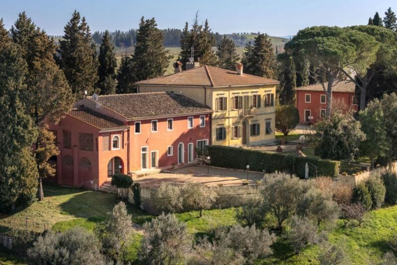 Historic 16th-Century Villa and Organic Winery Estate for Sale in Montespertoli, Tuscany